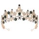 thumbnail image 1 of GOOHOCHY Diadema con corona de novia, tocado de novia, tiara de diamantes de imitación, tocado, decoración para la cabeza para fiesta de boda, 1 of 8