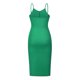 thumbnail image 5 of Vestido ajustado elástico para mujer, sin mangas, espalda abierta, cuello redondo, abertura con botones, vestido de punto acanalado para fiesta, club, boda, 5 of 8