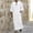 White, variant on Men Kaftan Thobe Casual Long Sleeve Thobe For Men Button Down Collar Muslim Men Clothing Thobe For Men