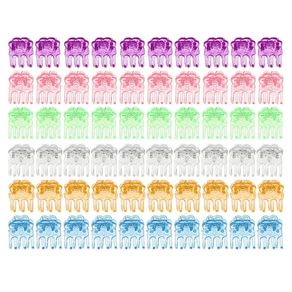 HOMEMAXS  120 Pcs Reusable Orchid Clip Support Rod Plant Clips Climbing