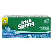 Irish Spring Moisture Blast Moisturizing Bar Soap - 6 Count