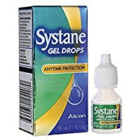 Systane Liquid Gel Lubricant Eye Drops 10 mL (Pack of 3)
