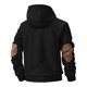 thumbnail image 4 of Ceisia Men's Regular-Fit Stand-Collar Half-Placket Cable-Knit Color-Blocked Sweatshirt Gift, 4 of 9