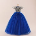 thumbnail image 5 of EnJoCho Flower Girl Dress Applique Tulle Dresses Wedding Guest Communio𝗇 Birthday Par𝗍y Pageant Baptism Princess Gown Teenage Wedding Dress Fl𝗈wy, 5 of 9