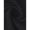 thumbnail image 6 of DARING DIVA Women's Summer Long Skirt Eyelet Beach Midi Skirt X-Small Black, 6 of 6