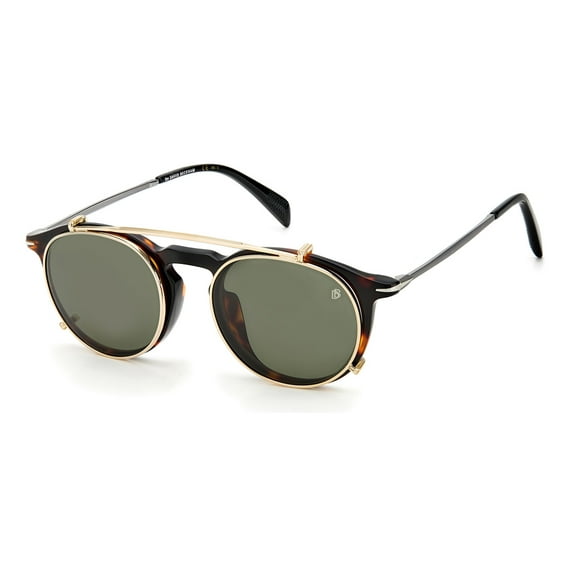 David Beckham Db 1003/G/cs Full Rim Oval Modified Dark Havana Sunglasses