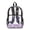 Brown Paw Print Books, variant on Clear Backpack 17 Inch, Heavy Duty Fabric & PVC Sports Transparent Bookbag for Boys Girls, Colorful Paint Splatter Print See Through Backpack for School, Work & Security