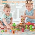 thumbnail image 2 of Bloques magnéticos AESGOGO, 72 unidades, juguetes STEM Montessori para niños de 3 a 8 años, 2 of 7
