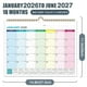 thumbnail image 3 of Fiudx Calendario de Pared 2026-2027, Encuadernación de Doble Espiral, Blocs de Escritura Diarios Grandes, Festivos Destacados, Papel Grueso, Diseño Funcional, Uso En Oficina y Hogar, Tamaño 14,8 X 11, 3 of 7
