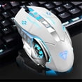 thumbnail image 3 of Ratón inalámbrico AULA SC100 Silent White Recargable RGB, 3 of 9