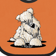 thumbnail image 4 of Inktastic Curious Wheaten Terrier Boys or Girls Baby Bib, 4 of 4