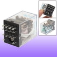thumbnail image 2 of HH54P DC 24V Bobina 14 Pines 4PDT Verde Indicador LED Relé De Potencia 5A 240VAC 28VDC, 2 of 2