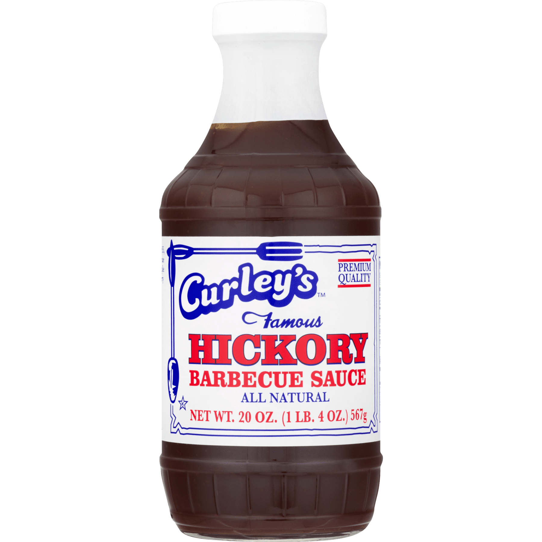 Curley's Famous Hickory BBQ Sauce 20 oz