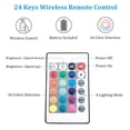 thumbnail image 4 of Flexible LED Strip Lights Battery Operated,6.6FT/3.3FT 2M/1M RGB SMD5050 LED Waterproof Light Strip Rope,Lights Color Changing LED Strip Kit for Home Bedroom DIY Party Indoor Outdoor, 4 of 5