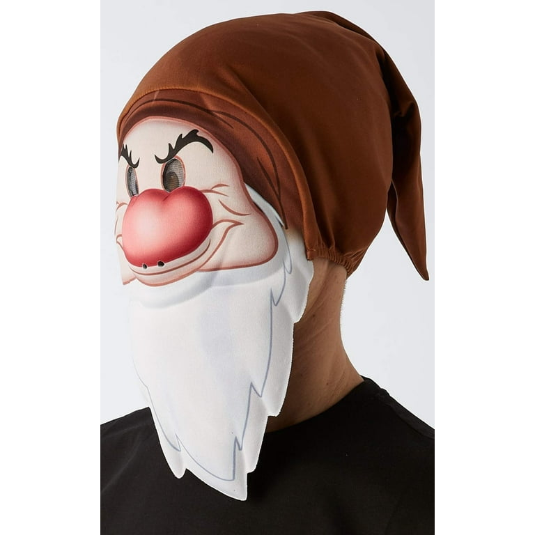 Grumpy Mask Snow White Adult One Size Grumpy Mask Snow White Adult One Size