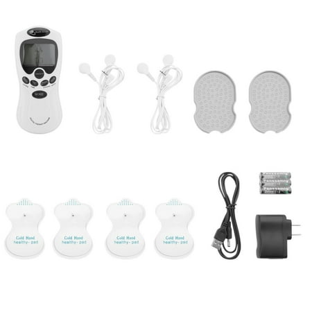 Dual Output Meridian Massage Therapy Machine Pulse Body Acupuncture Massager