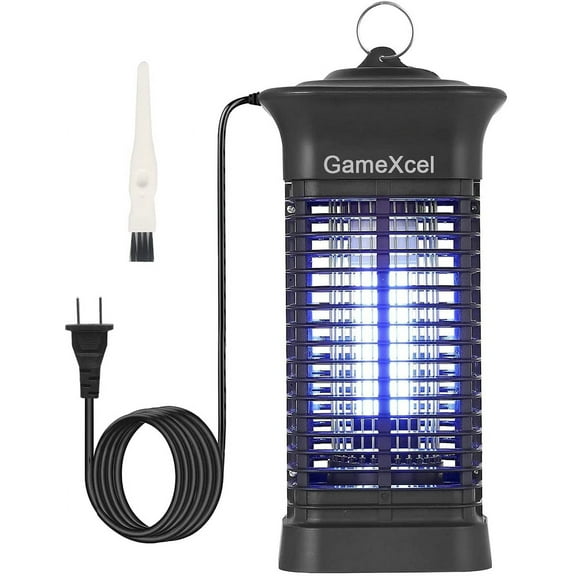 DUNCHATY 3000V Bug Zapper Indoor Outdoor, Mosquito Zapper, Dual-Purpose Bug Zapper Mosquito & Fly Trap with Led Light, Home Fly Trap Refill, Gnat Traps Bug Zapper Insect Repellent, With 2-Prong Plug