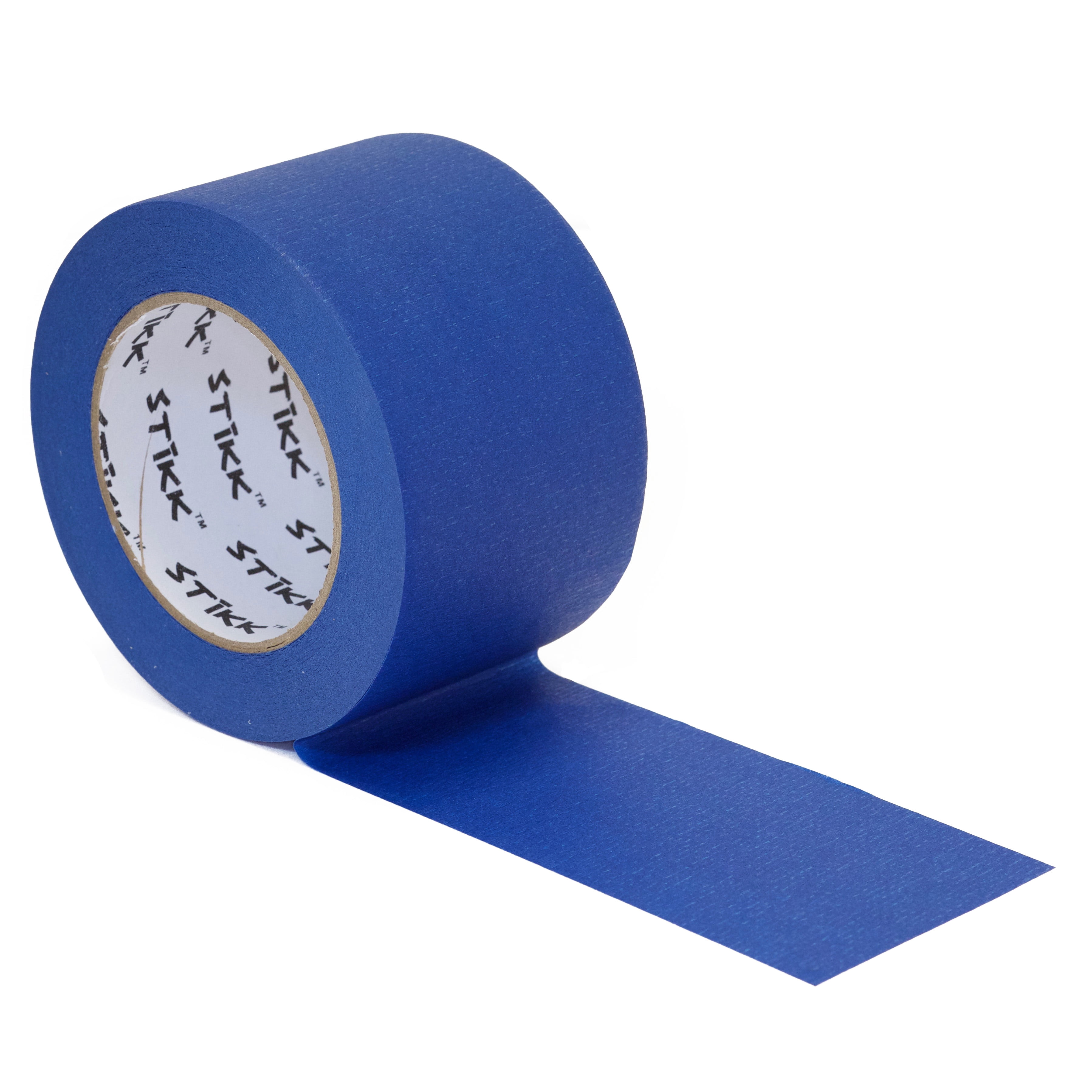 Painters Masking Tape Blue 12 Roll Case Of 3" x 60 yards (72mm x 55m) STIKK