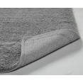 thumbnail image 6 of Better Trends 20" x 60" Bathroom Runner Mat 100% Cotton, Extra Soft Tufted Bath Rug, Water Absorbent & Non Slip, Solid Pattern, Gray Granada Collection, 6 of 6