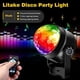 thumbnail image 2 of paquetes de luces de fiesta, luces estroboscópicas para fiestas, luces de bola de discoteca activadas por sonido con control remoto, luces de DJ de discoteca que cambian de 7 colores RGB para fiestas, 2 of 5