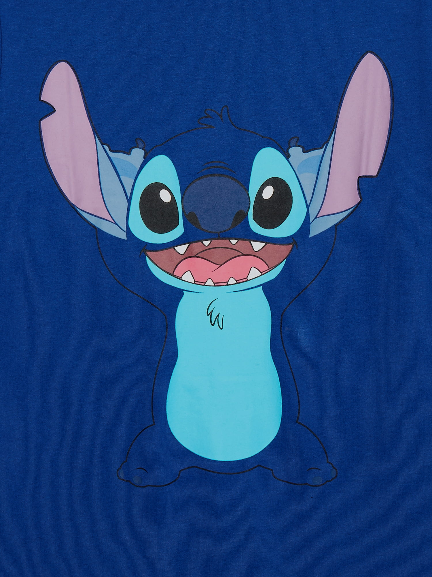 Disney Stitch Boys Short Sleeve Belly Graphic Costume T-Shirt, Sizes 4-18