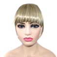 thumbnail image 2 of Fridja Braid Hairband Synthetic Bangs Heat Resistant Bangs Hair Extensions For Lady, 2 of 2