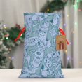 thumbnail image 4 of Pofeuu Scooby-Doo Sac Cadeau de Noël Imprimé, Pochette en Toile de Jute avec Cordon de Serrage et Carte en Papier Kraft pour Emballage de Vacances, Fêtes et Anniversaires-Petit, 4 of 7
