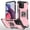 Pink, variant on Hotpom for Moto G Stylus 2023 5G Case Military Rugged Durable Grade Drop Shockproof Protection with 360° Rotating Stand and Car Mount Capability, Pink