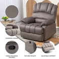 thumbnail image 4 of SUGIFT Large Manual Recliner Chair in Fabric for Living Room, 4 of 5