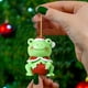 thumbnail image 4 of Xihbxyly Juego de Adornos para Árbol de Navidad, Mini Colgantes, Adornos Acrílicos de Papá Noel y Muñeco de Nieve, Fáciles de Colgar, Versátiles para El Hogar, La Oficina y Fiestas Navideñas, 32 Piez, 4 of 7
