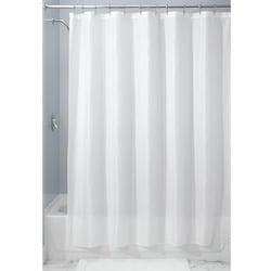 InterDesign Carlton Fabric Shower Curtain, Various Sizes