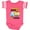Football Pink and White, variant on Inktastic Daddy Drives the Big Trucks with Dump Truck Boys or Girls Baby Bodysuit