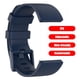 thumbnail image 3 of Pulsera TPE Correa de muñeca para Fitbit Versa 2/Versa/Versa Lite L (Azul oscuro), 3 of 8