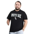 thumbnail image 2 of Men's G-III Sports by Carl Banks Black Chicago White Sox Adaptive Classic Team Spirit T-Shirt, 2 of 6