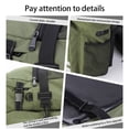 thumbnail image 2 of Greeniant Bolsa para asiento trasero de bicicleta, marco de viaje resistente a desgarros, bolsa para sillín, portaequipajes 3 en 1 de seguridad, Ciclismo Negro, 2 of 6