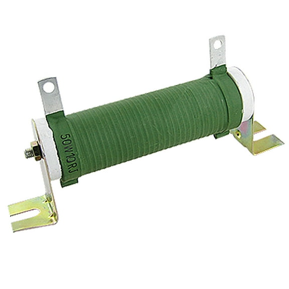Unique Bargains 50W 10 Ohm Ceramic Tube Wirewound Resistor 50 Watts