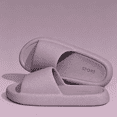 thumbnail image 5 of Women's Shower Shoes Women's Slides with Cushioned Thick Sole Household Slippers Lightweight Comfy Slide Sandals for Daily Wear Purple 7 [EU-38], 5 of 5