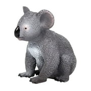 S SERENABLE Koala Animal Sculpture Koala Bear Figurine Home Decor Koala Figurines Toy Garden Forest Ornament for Photo Props Cake Toppers sitting A