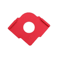 thumbnail image 1 of Miangastore Gabarit de Positionnement Rapide pour Menuiserie Rouge 1Pcs 3.14x3.14x0.71 Po, 1 of 8