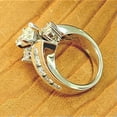 thumbnail image 5 of Marquise Cut Cubic Zircon 925 Silver Ring Charm Engagement Jewelry Sz 6-10, 5 of 7