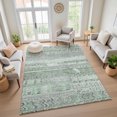 thumbnail image 7 of Addison Rugs Mayfield Premium Machine Washable Transitional Stripes Sage Rectangle Rug, 2'6" x 3'10", 7 of 7