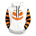 thumbnail image 3 of Mens Halloween Pumpkin Face Hoodies Funny Holiday Sweatshirts White-W01 XXXL, 3 of 4