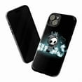 thumbnail image 3 of Cute Grim Reaper Cat Phone Case, Spooky Ghost Kitten Design, Halloween Aesthetic Protective Phone Cover for iPhone 16 15 14 13 12 11 Pro Max Mini Plus, 3 of 6