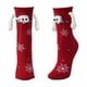 thumbnail image 2 of Calcetines de otoño e invierno, calcetines de mano en mano, calcetines navideños magnéticos, calcetines largos, calcetines deportivos que absorben el sudor, calcetines de mujer, 2 of 5