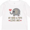 thumbnail image 4 of Inktastic My Nana and Papa Love Me Boys or Girls Long Sleeve Toddler T-Shirt, 4 of 5