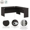 thumbnail image 2 of Bureau en L 65L Ridgeley de Bestar, érable graphite, 2 of 4