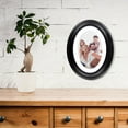 thumbnail image 3 of Oval Wood Picture Frame Classic Wall Hanging Photo Frame, 3 of 8