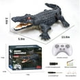 thumbnail image 3 of HLONK 2.4 GHz Remote Control Alligator RC Boats for Adults Kids  Rechargeable Crocodile  Boat Lake & Pool Toy, 3 of 7