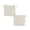 Beige, variant on 2-Pack Square Seat Cushions (15x15 in) - Soft Chair Pads with Ties for Indoor/Outdoor Use, Solid Color Comfort for Stools & Dining Chairs
