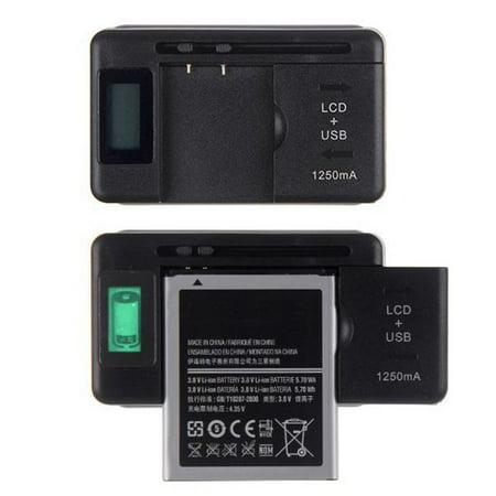 Tuscom For Cell Phones LCD Indicator Screen Universal Mobile Battery Charger +